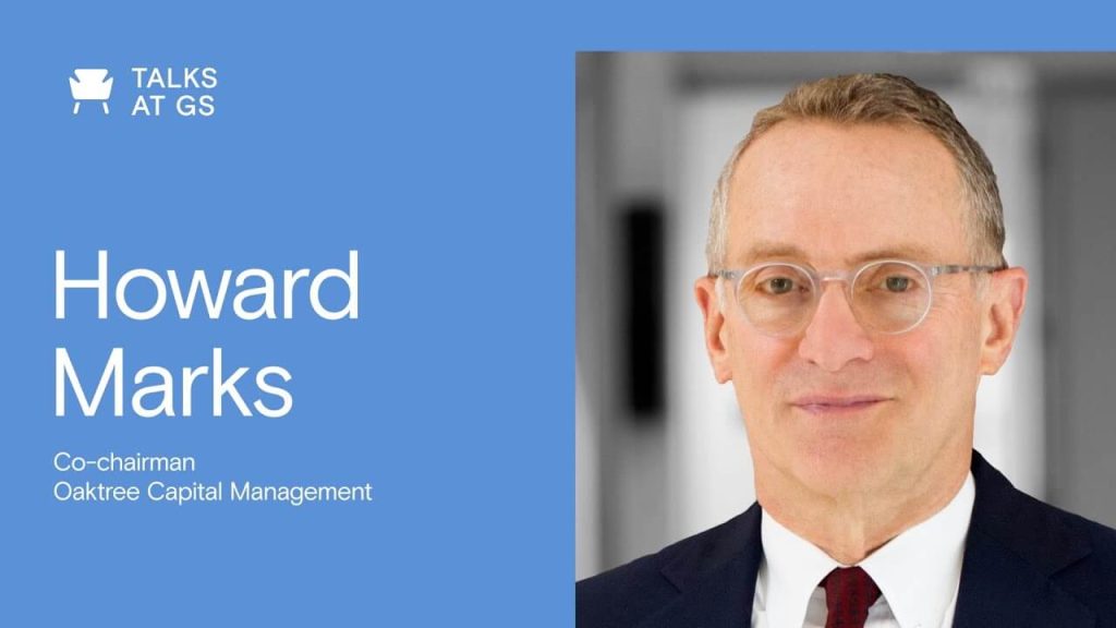 Portrait of Howard Marks, co-chairman of Oaktree Capital Management, wearing glasses and a suit.